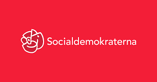 Socialdemokraterna logotyp, länk till startsidan